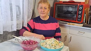 2 САЛАТА НА УЖИН ! Экономно и вкусно