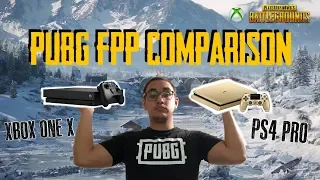 FPP PUBG PS4 PRO AND XBOX ONE X COMPARISON WITH OTHER SIDE OPINIONS!