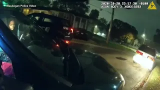 Waukegan police shooting video released of incident that killed teen, injured woman | ABC7 Chicago