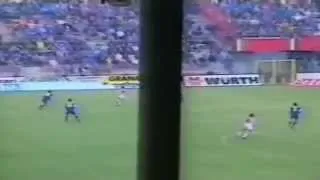 Serie A 1995-1996, day 11 Vicenza - Lazio 1-0 (Maini)