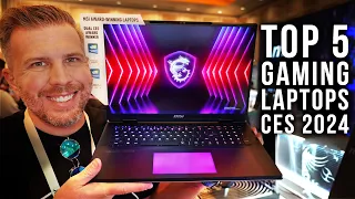My Top 5 Gaming Laptops from CES 2024 - Best Performance, Most Portable, Best All Arounder, More!