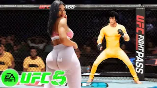 UFC5 Bruce Lee vs Mia Francis EA Sports UFC 5 - Super Fight