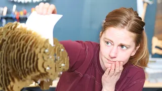 Making a paper shredder that looks like a brain