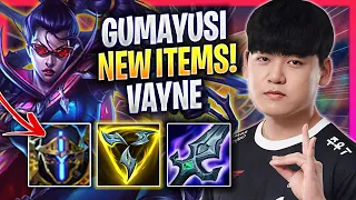 GUMAYUSI TRIES VAYNE WITH NEW ITEMS! - T1 Gumayusi Plays Vayne ADC vs Zeri! | Season 2024