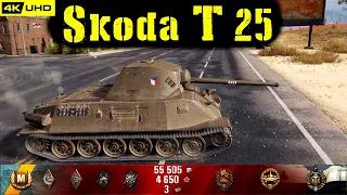 World of Tanks Škoda T 25 Replay - 7 Kills 3K DMG(Patch 1.6.1)