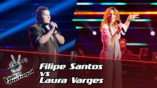 Filipe Santos vs Laura Vages | Battles | The Voice Portugal