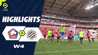 LOSC LILLE - MONTPELLIER HÉRAULT SC (1 - 0) - Highlights - (LOSC - MHSC) / 2023-2024