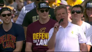 Cleveland Cavaliers 2016 Championship Parade Team Speeches (FULL)