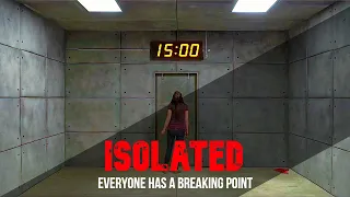 Girl wakes up trapped in an isolated empty room with only 15 minutes to escape | Isolated 2022