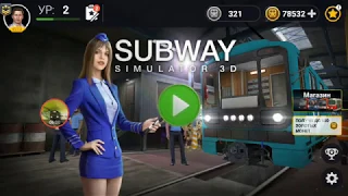 Поездка в роли машиниста на 81-760,81-71м в Subway Simulator 3D на андройд