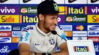 Neymar se irrita com pergunta sobre qualidade do time e cutuca jornalista - 02/07/2014