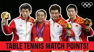 Every Winning Point in Table Tennis Finals since 1988! 🏓