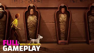 Tintin Reporter Cigars of the Pharaoh - EGYPT Full Gameplay (4K60FPS 2023)