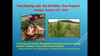 50 Million Tree Program Presentation (Jan 11th, 2022)