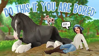 150+ THINGS TO DO WHEN YOU ARE *BORED* IN STAR STABLE...