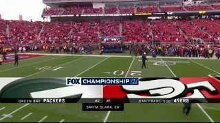2019 NFC Championship Packers vs 49ers Fox Intro (HD)