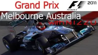 F1 2011 Mercedes GP Melbourne Australia Gameplay