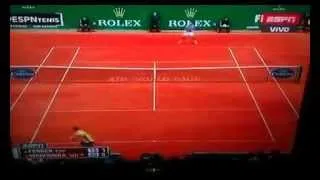 Ferrer vs Wawrinka Set Point Montecarlo 2014