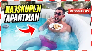 IZNAJMIO SAM NAJSKUPLJI APARTMAN U ULCINJU - VLOGMAS #5