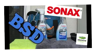 SONAX BSD το καλυτερο  κερι προστασιας συνθετικης βασης, για γρηγορο γυαλισμα