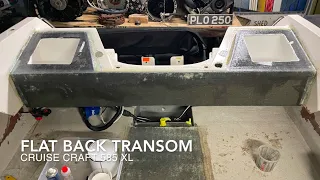 [EP4] Flatback Transom Conversion & Live Bait Wells - Cruise Craft Galaxy 585 XL