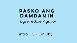 Pasko ang Damdamin - lyrics with chords