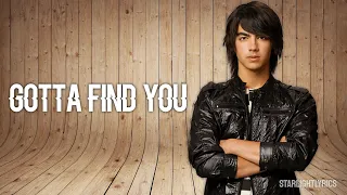 Camp Rock - Gotta Find You (Lyric Video) HD