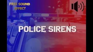 Free POLICE SIRENS | Ultra Collections | Sound effects