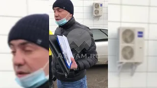 Коллектор получил п*зды! Трусливые коллекторы убегают.