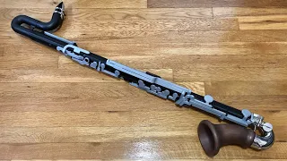 I made a 3D printed bass clarinet in G!