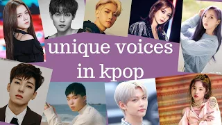 unique voices in kpop