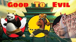 Kung Fu Panda Characters Good To Evil!😇😈🐼🐅🥟🏯