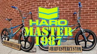 1987 HARO MASTER OLD SCHOOL BMX BUILD @ HARVESTER BIKES