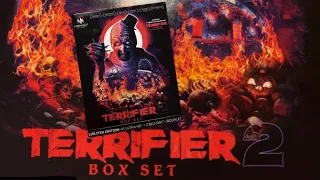 Terrifier 2 Box Set unboxing. Italien release. Limited Edition 4K Ultra HD + 2 Blu-ray + Booklet