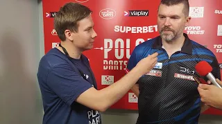 Poland Darts Masters 2023 - Krzysztof Kciuk w rozmowie z Paprochem