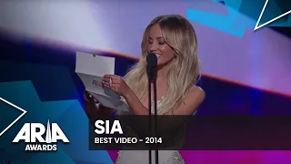 Sia wins Best Video | 2014 ARIA Awards