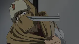 Golden Kamuy - Vasily vs Sugimoto