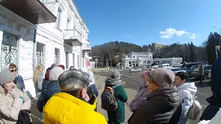 Кисловодск. Экскурсия по местам съемок фильма "Жених с того света" (1958 г.).