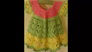 Crochet Patterns| for |crochet baby dress| 2893