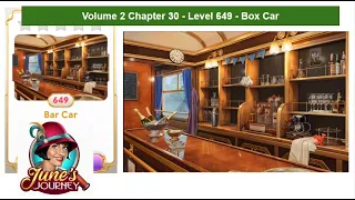 June's Journey - Volume 2 - Chapter 30 - Level 649 - Box Car (Complete Gameplay, in order)