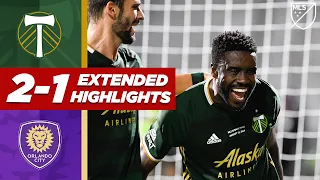 Portland Timbers 2-1 Orlando City | TOURNAMENT FINAL Win for Portland! | MLS HIGHLIGHTS