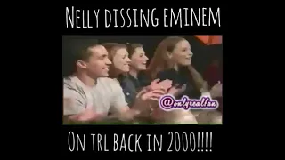 Nelly disses Eminem on TRL in 2000!