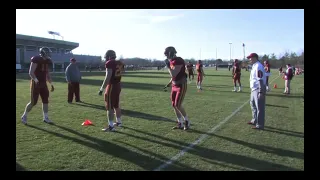 TE's (Y's and H-backs) Individual Practice Session - Run Blocking