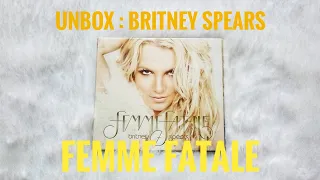 UNBOX - Britney Spears - Femme Fatale (Deluxe Edition) Made in the USA