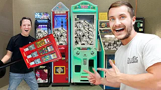 Collecting SO MUCH MONEY From Our Mini ARCADE!