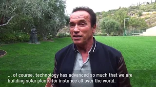 Former CA Governor Arnold Schwarzenegger Talks About Smartflower