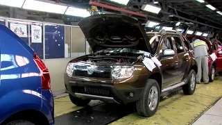 Dacia Duster production at the Pitesti plant, Romania