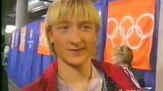 Plushenko_watching_Yagudin_OI2002