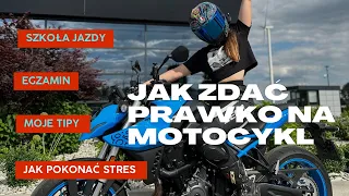 Jak zdać prawo jazdy na motocykl (kat. A1, A2, A) i porady dla początkujących