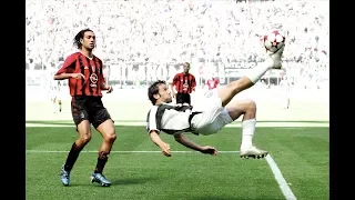 David Trezeguet's Goal vs Milan; Amazing Assist By Alessandro Del Piero!